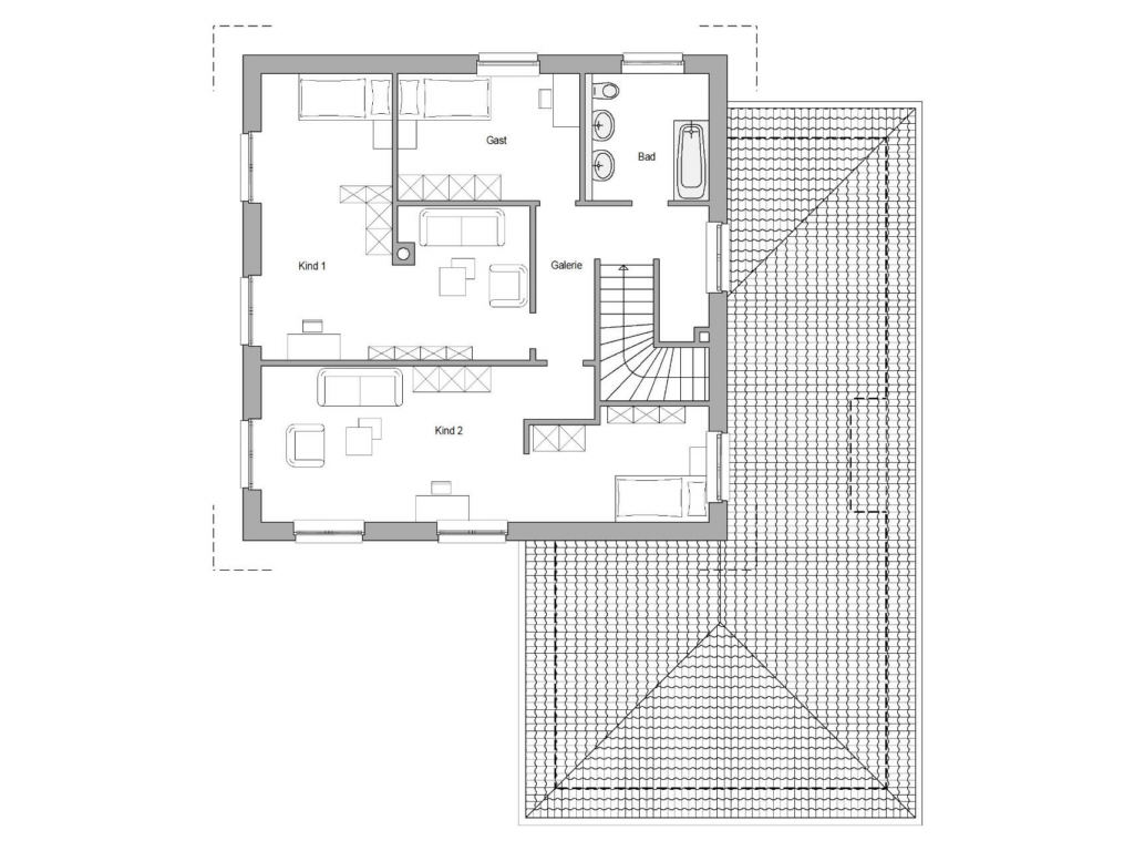 EFH-V-001 Dachgeschoss