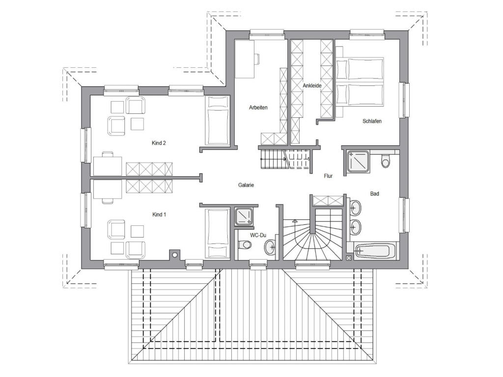 EFH-V-002 Obergeschoss