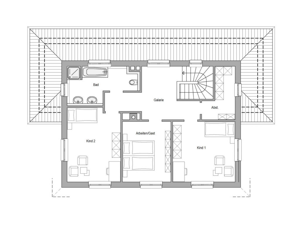 EFH-V-004 Obergeschoss